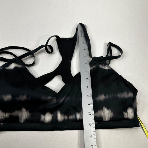 All In Motion Women XL 16-18 Swim Top Removable Pads Adjustable Straps Black New - Picture 11 of 12